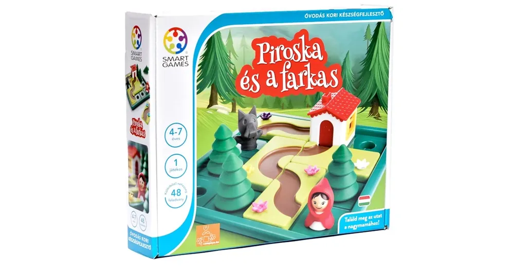 Smart Games - Piroska és a farkas logikai játék Biztonságos vásárlás
