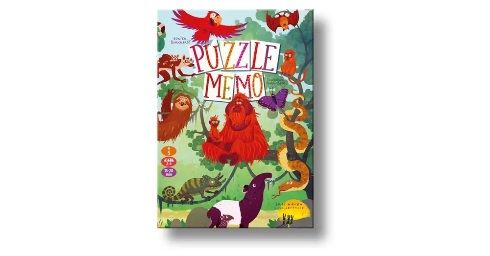 Puzzle Memo társasjáték Csak ma