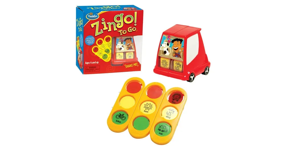 Újdonság Thinkfun, Úti Zingo! Társasjáték