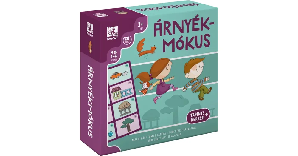 Árnyékmókus társasjáték Biztonságos vásárlás