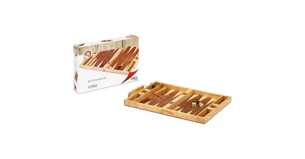 Outlet Backgammon fadobozban