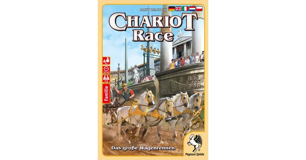 Chariot Race angol nyelvű társasjáték Gyors szállítás