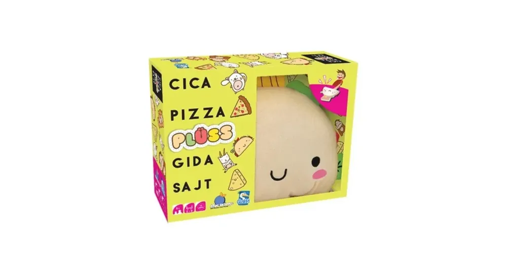 Cica, pizza, plüss, gida, sajt Újdonság