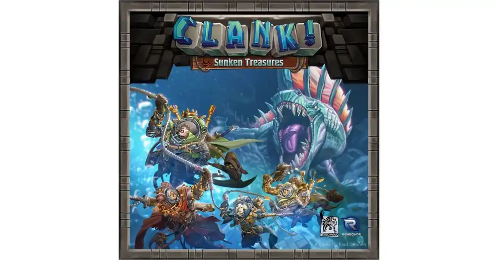 Clank! társasjáték Sunken Treasures kiegészítő, angol nyelvű Vásárlói kedvenc