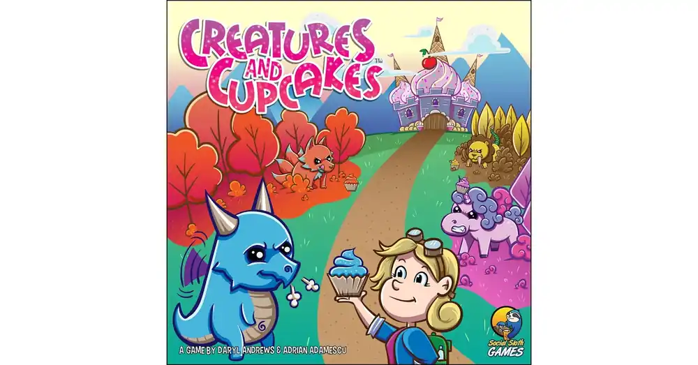 Creatures & Cupcakes társasjáték, angol nyelvű Népszerű