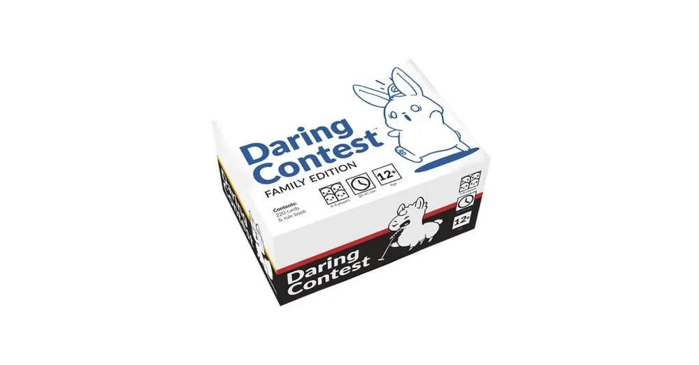 Biztonságos fizetés Daring contest társasjáték, angol nyelvű, Family edition
