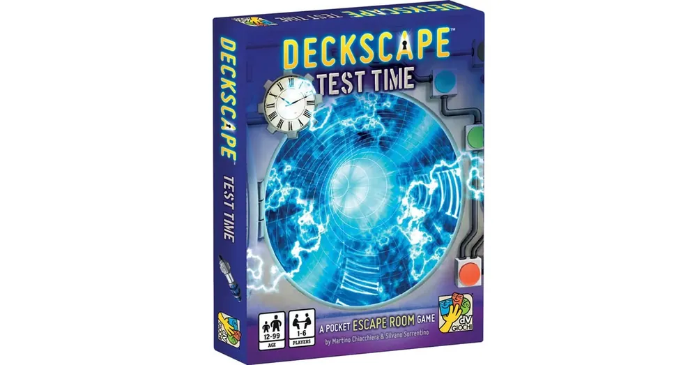 Azonnal elérhető Deckscape - Test Time szabadulós társasjáték, angol nyelvű
