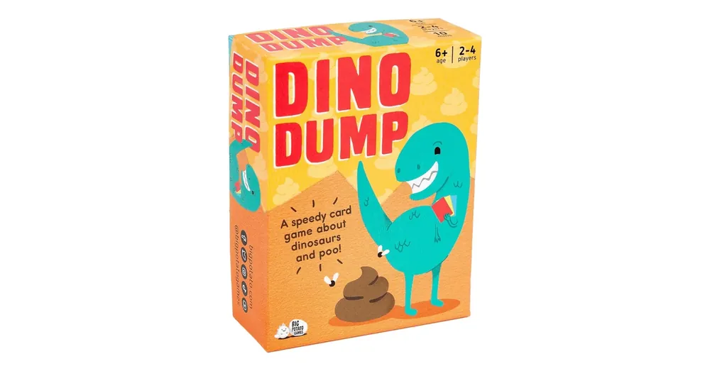 Dino Dump társasjáték, angol nyelvű Olcsó
