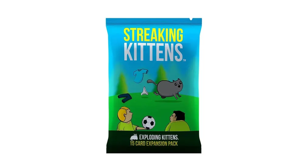 Népszerű Exploding Kittens társasjáték Streaking Kittens kiegészítő, angol nyelvű