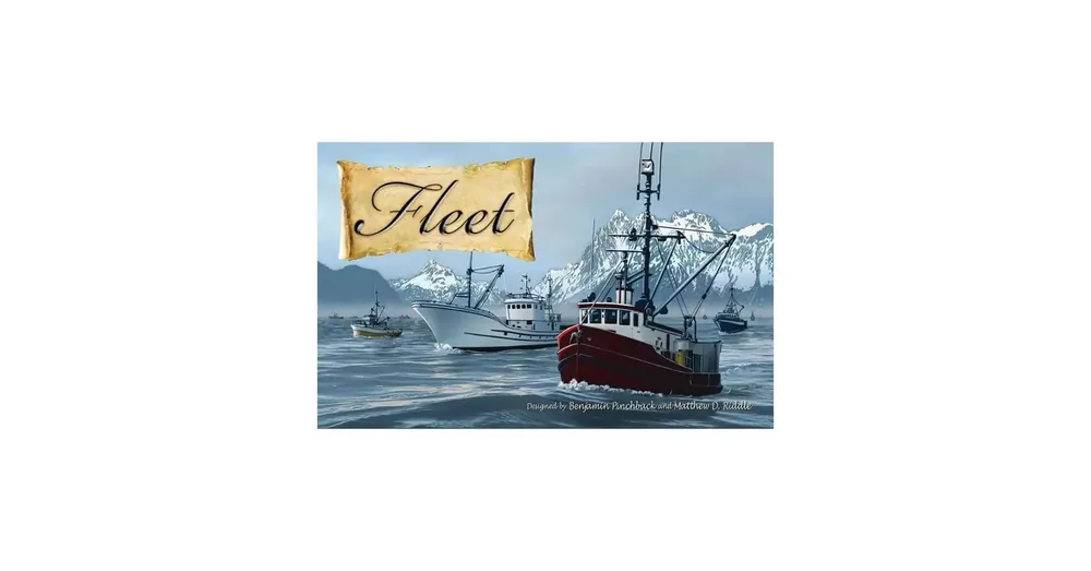 Azonnali szállítás Fleet társasjáték, angol nyelvű