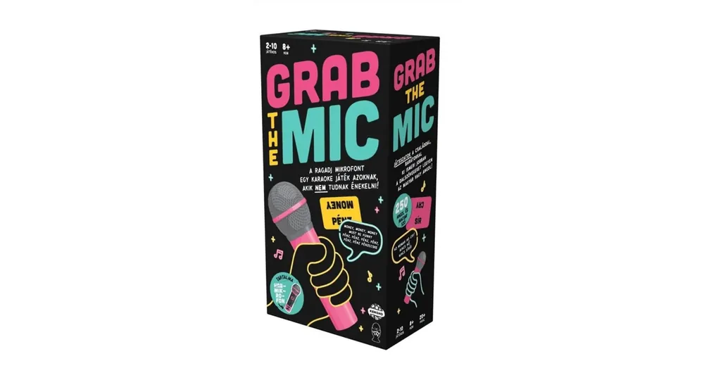 Azonnal elérhető Grab The Mic társasjáték