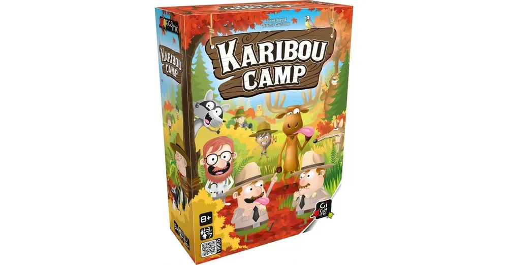 Szezonális akció Karibou Camp társasjáték