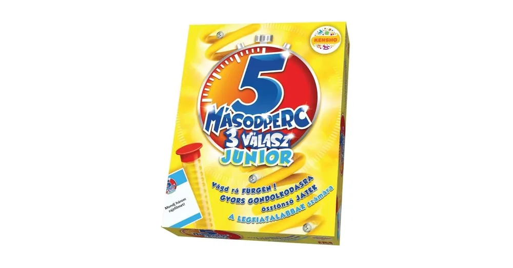 Újdonság MEGABLEU, 5 MÁSODPERC 3 VÁLASZ JUNIOR