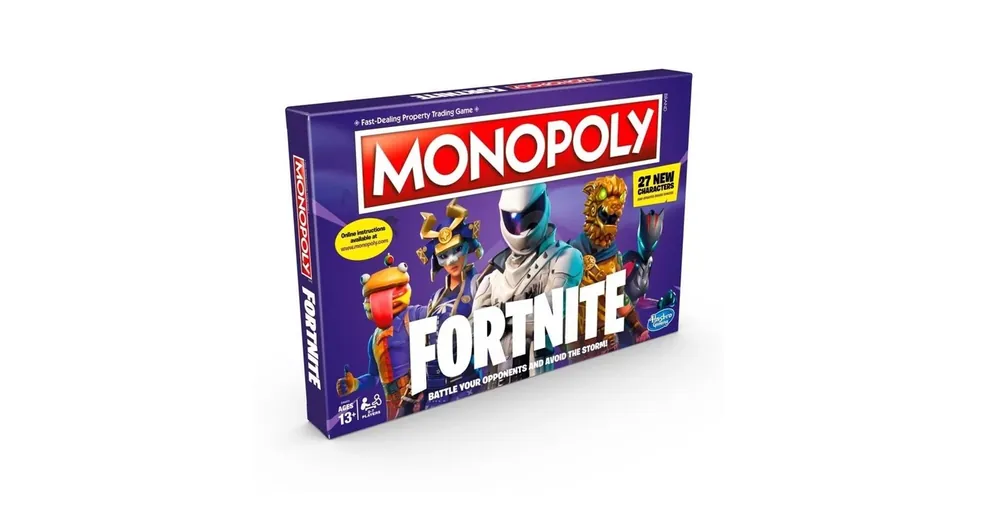 Nézd meg most Monopoly - Fortnite társasjáték, angol