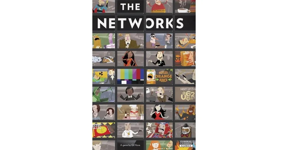 Szezonális akció Networks társasjáték, angol nyelvű