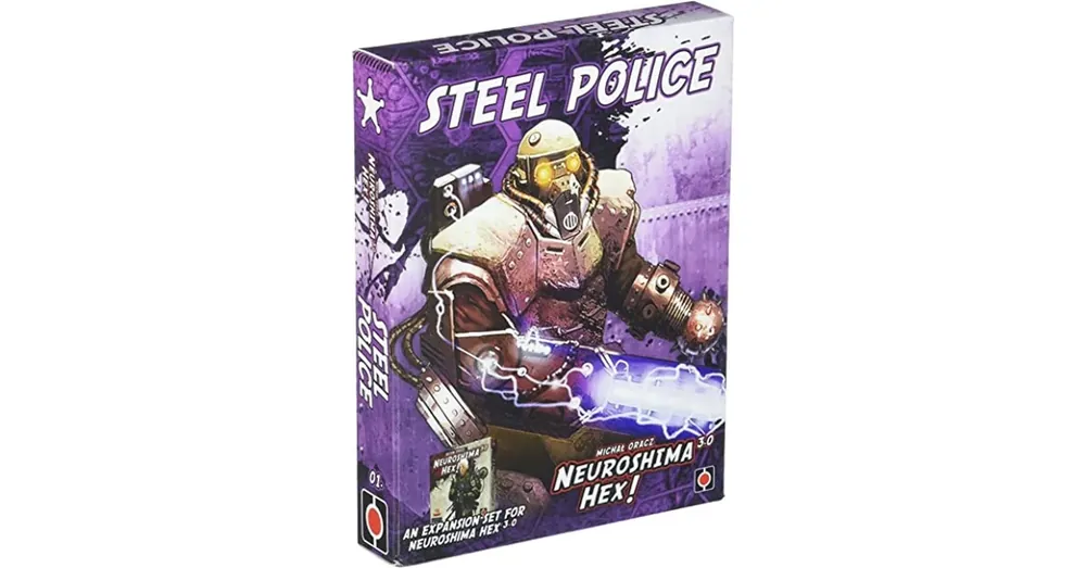 Neuroshima HEX 3.0 - Steel Police kiegészítő, angol Kiárusítás