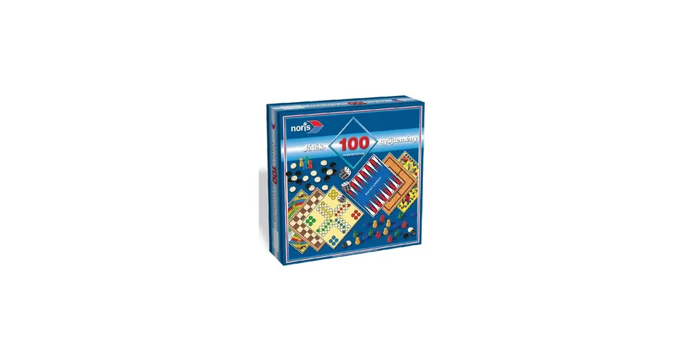 Kiárusítás Noris 100 db-os játékgyűjtemény