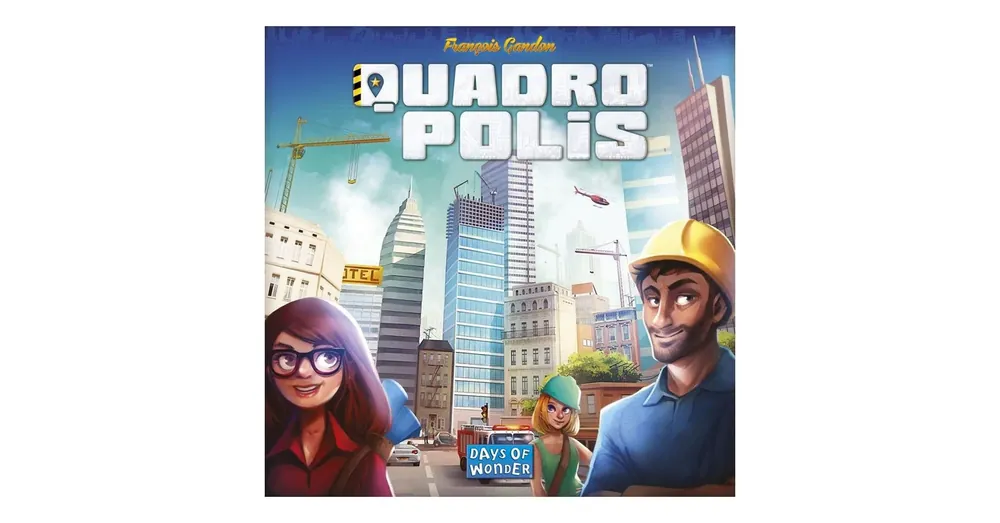 Ajánlat Quadropolis társasjáték, angol nyelvű