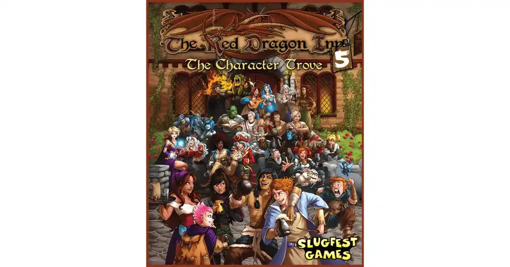Szezonális akció Red Dragon Inn 5 Character Trove társasjáték, angol nyelvű