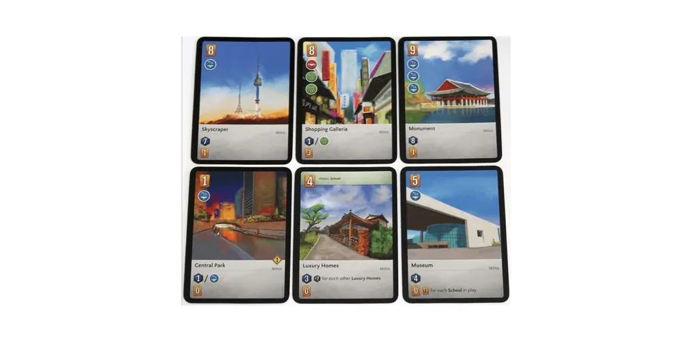 The City társasjáték, angol nyelvű Iconic City Pack 18 kártyás kiegészítő Biztonságos vásárlás