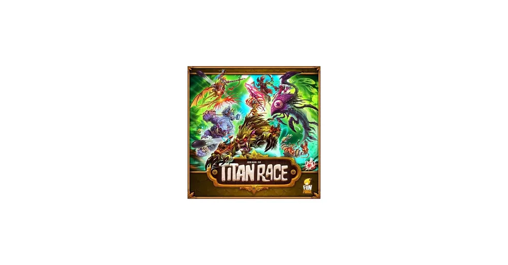 Titan Race angol nyelvű társasjáték Ne maradj le