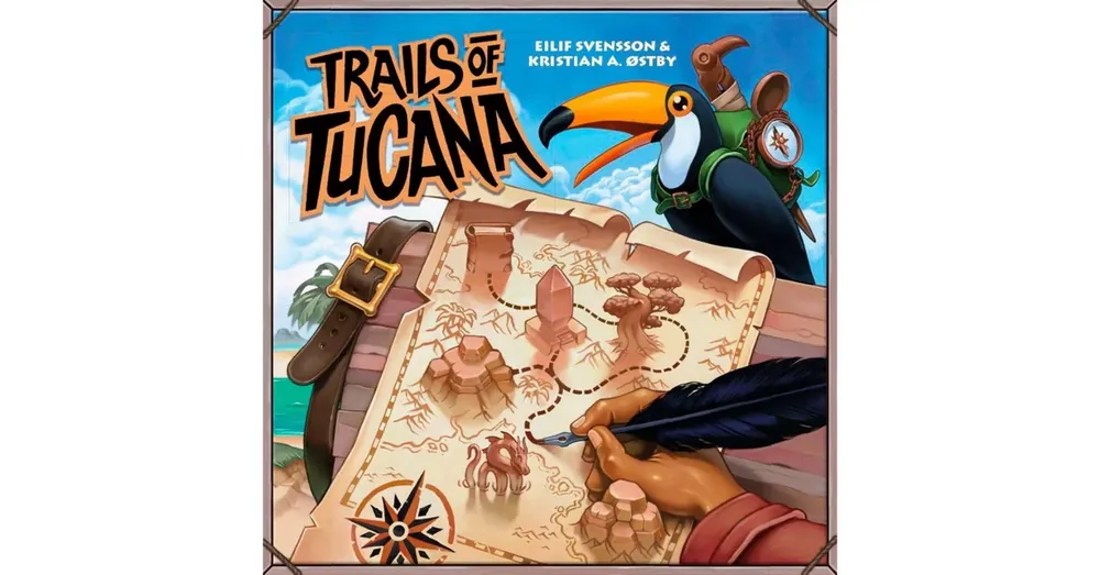 Akció Trails of Tucana társasjáték, angol nyelvű
