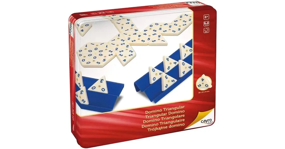 Legnépszerűbb Triangular domino - metal box