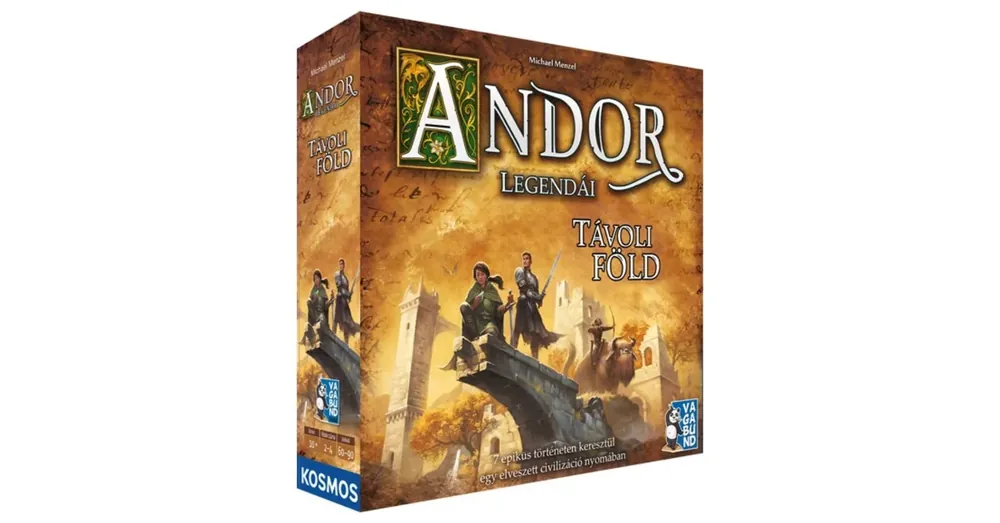 Csak ma Andor Legendái - Távoli föld társasjáték