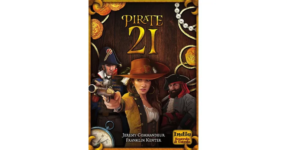 21 Pirate társasjáték, angol nyelvű Nézd meg most