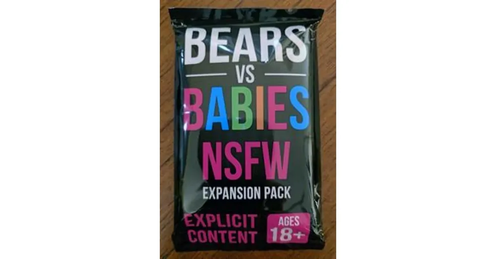 Kiárusítás Bears vs Babies társasjáték, angol nyelvű NSFW kiegészítő