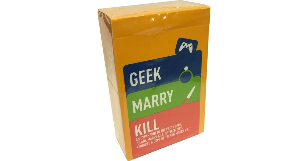 Blank Marry Kill társasjáték, Geek kiegészítő, angol nyelvű Exkluzív ajánlat