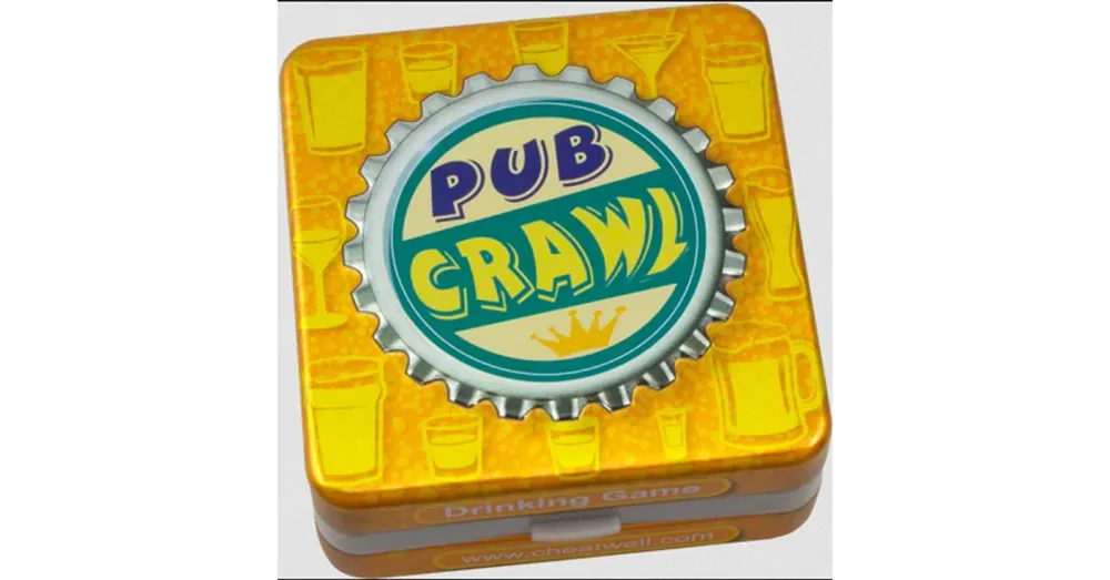 Cheatwell Mini ivós játékok - PUB CRAWL társasjáték, angol nyelvű Akció
