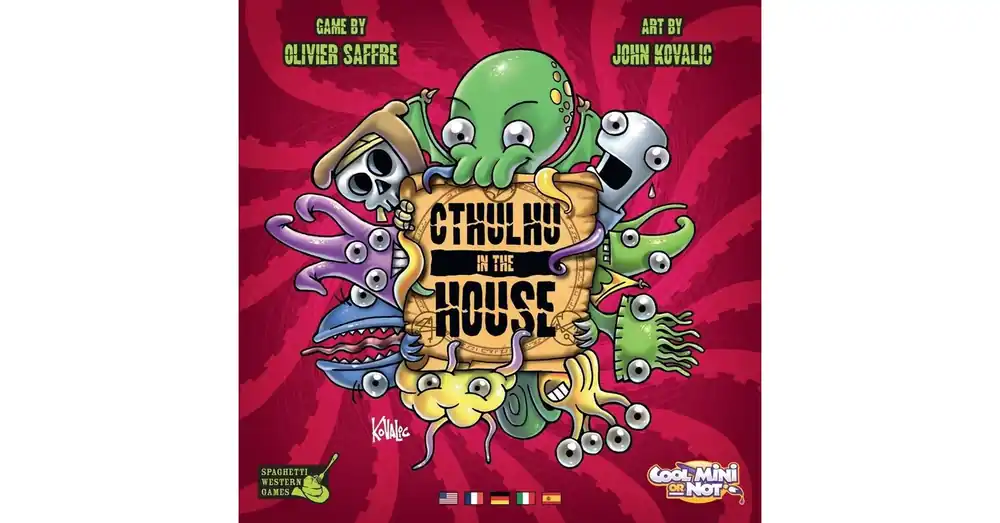 Különleges ajánlat Cthulhu in the House angol nyelvű társasjáték
