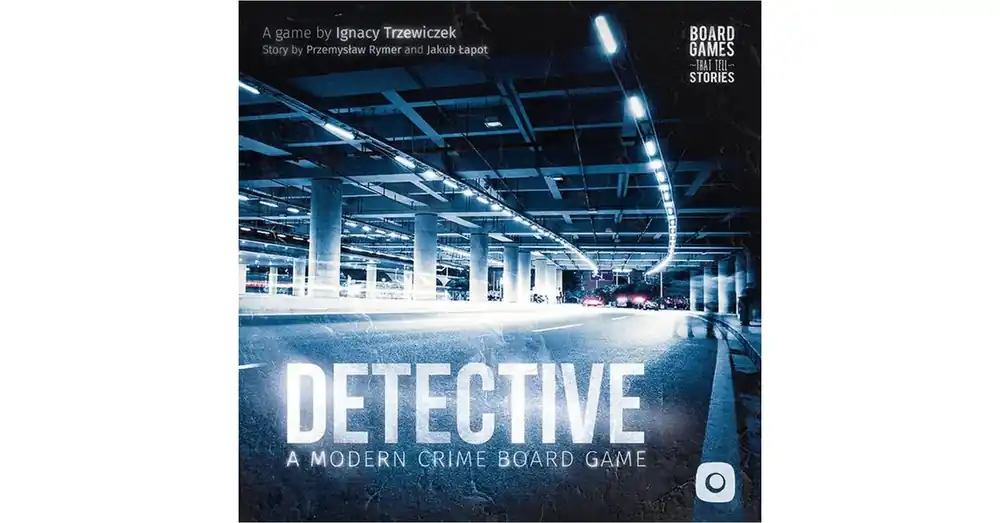 Detective A Modern Crime Game társasjáték, angol nyelvű Prémium