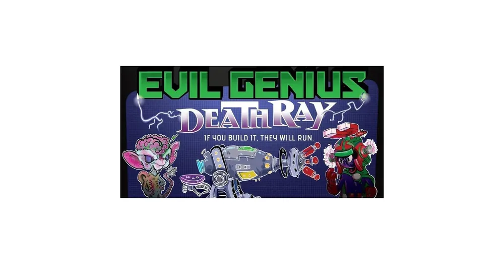 Evil Genius Deathray társasjáték, angol nyelvű Ne maradj le