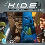 Népszerű H.I.D.E. Hidden Identity Dice Espionage társasjáték, angol nyelvű
