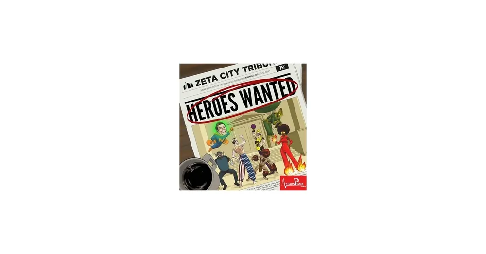 Heroes Wanted társasjáték, angol nyelvű Szezonális akció