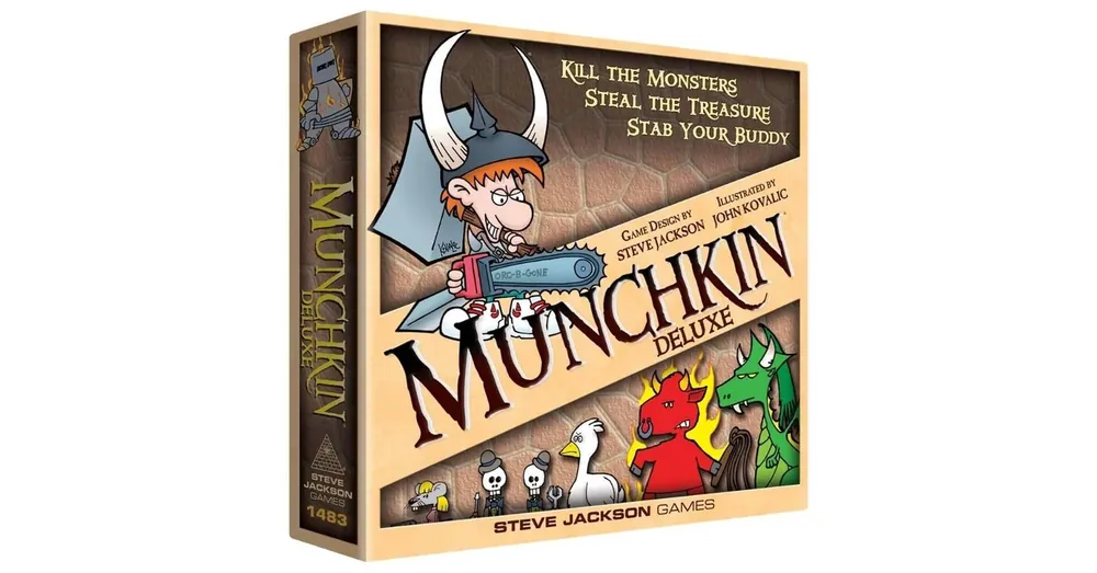 Kedvezmény Munchkin Deluxe társasjáték, angol nyelvű