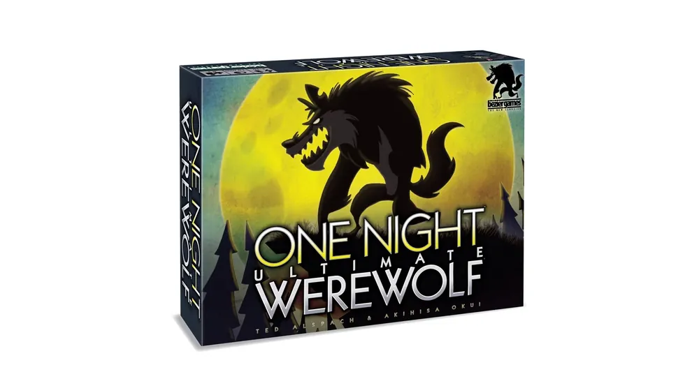 Vásárlói kedvenc One Night Ultimate Werewolf társasjáték, angol nyelvű