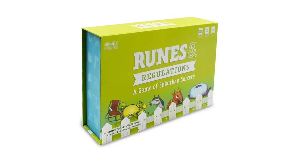Runes & Regulations társasjáték, angol nyelvű Outlet