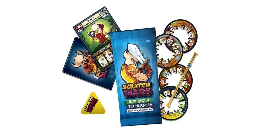 Utolsó esély Scratch Wars - Booster classic pack 6 db-os kártyacsomag