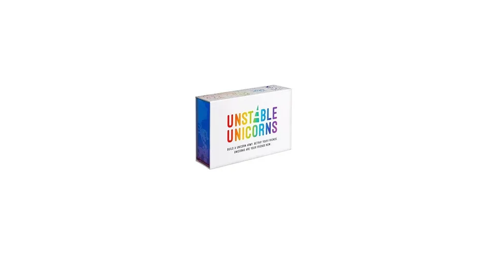Unstable Unicorns társasjáték, angol nyelvű Ne maradj le