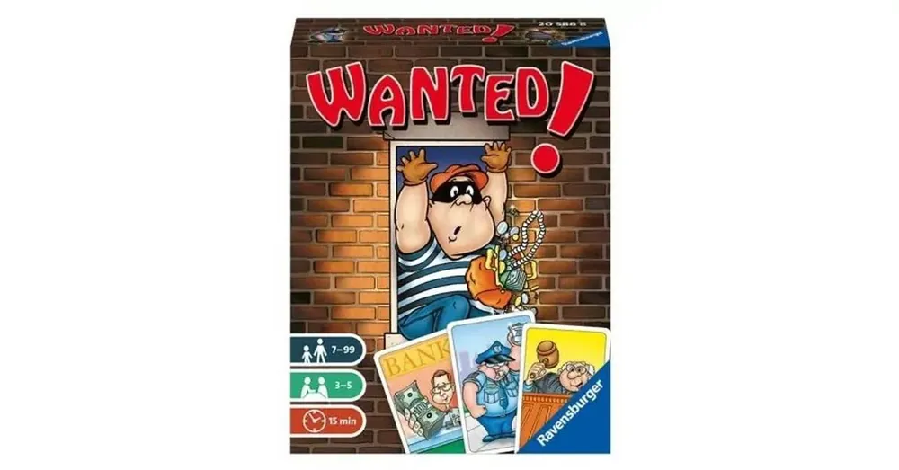 Árcsökkenés Wanted társasjáték, angol nyelvű