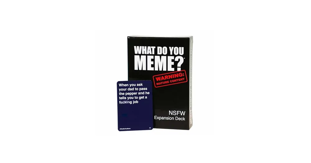 Szuper ajánlat What Do You Meme? - Expansion Deck 3 NSFW kiegészítő, angol nyelvű