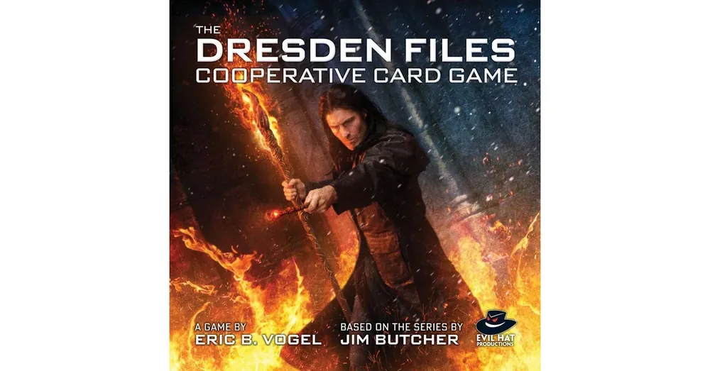 Dresden Files Cooperative Card Game társasjáték, angol nyelvű Expressz kézbesítés