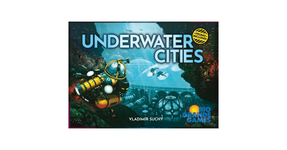 Biztonságos fizetés Underwater Cities társasjáték, angol nyelvű