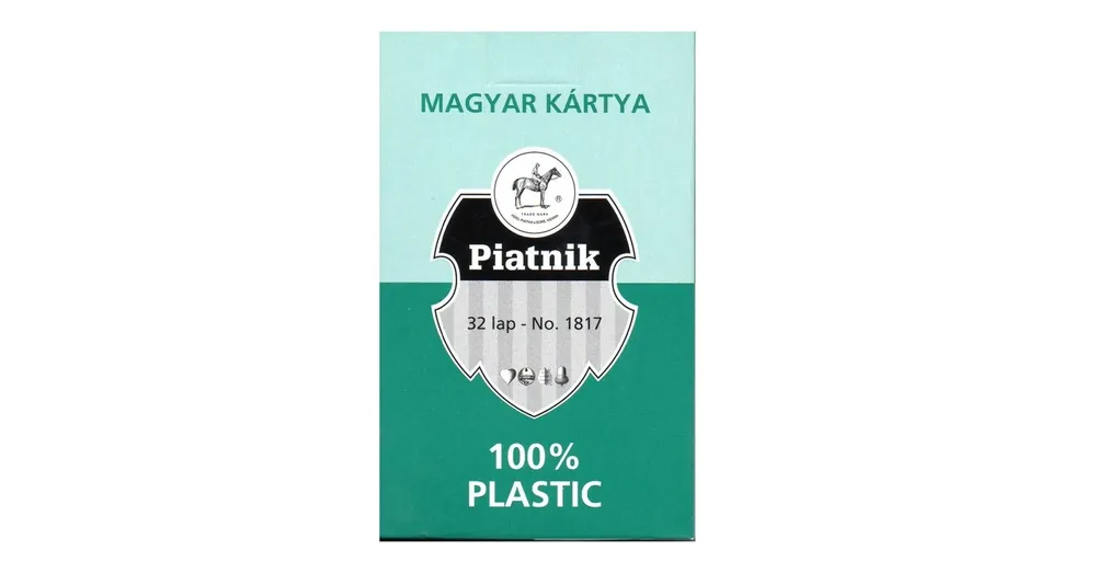 Azonnali szállítás Piatnik Plasztik Magyar kártya