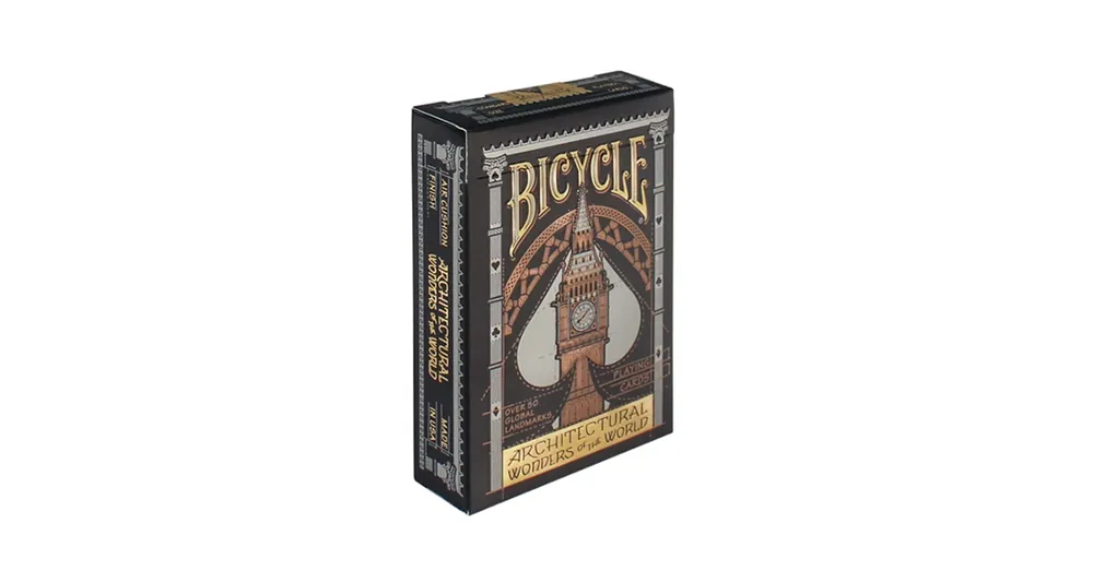 Vedd meg most Bicycle Black and Gold Architectural-Bicycle premium kártya