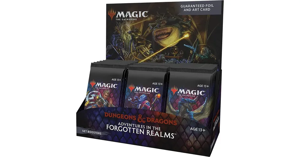 Magic The Gathering Adventures in the Forgotten Realms Set Booster Display gyűjtői kártya Prémium