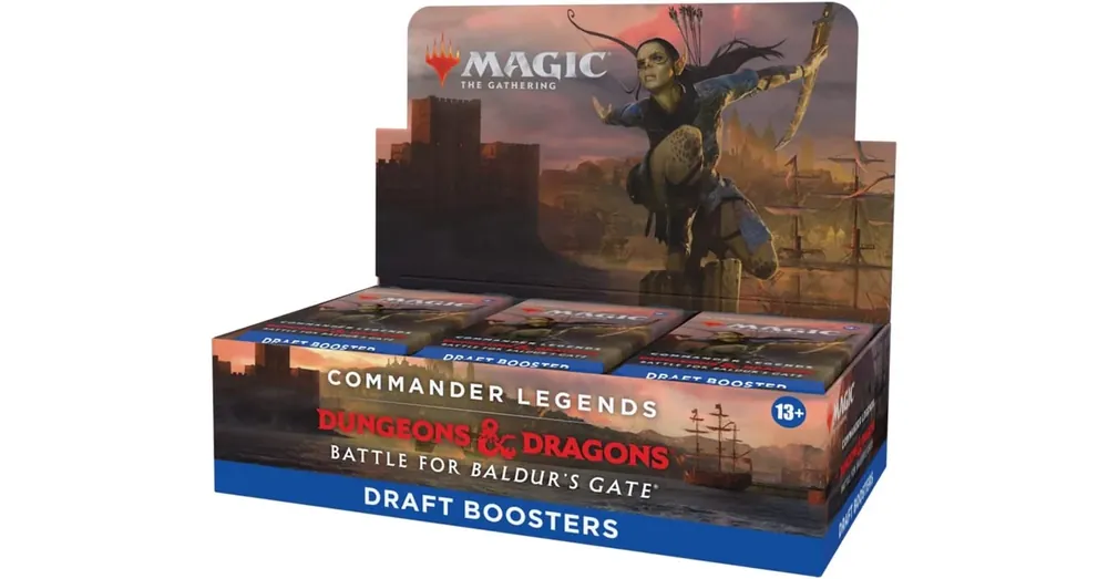 Magic The Gathering Commander Legends Baldur‘s Gate Draft Booster Display gyűjtői kártya Különleges ajánlat
